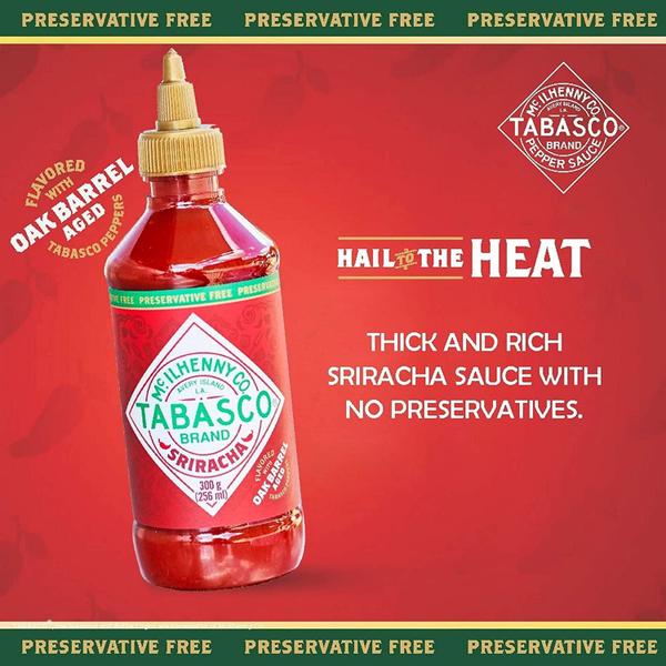 Imagem de Molho Tabasco Sriracha 256Ml (3 Bisnagas)