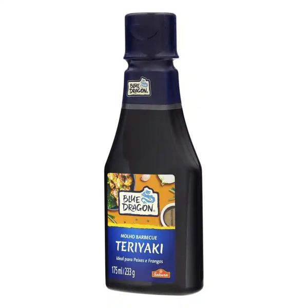 Imagem de Molho Teriyaki Barbecue Bluedragon Oriental 175ml Sakura