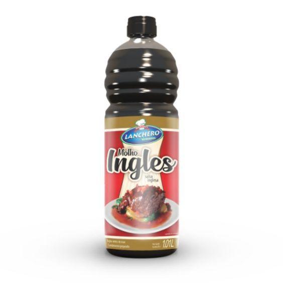 Molho Worcester Inglês Saboroso Lanchero Alimentos Frasco 1L Imagem de Molho Worcester Inglês Saboroso Lanchero Alimentos Frasco 1L