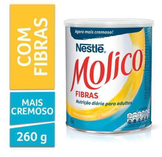Molico Fibras 260 Gramas - Nestle Imagem de Molico Fibras 260 Gramas