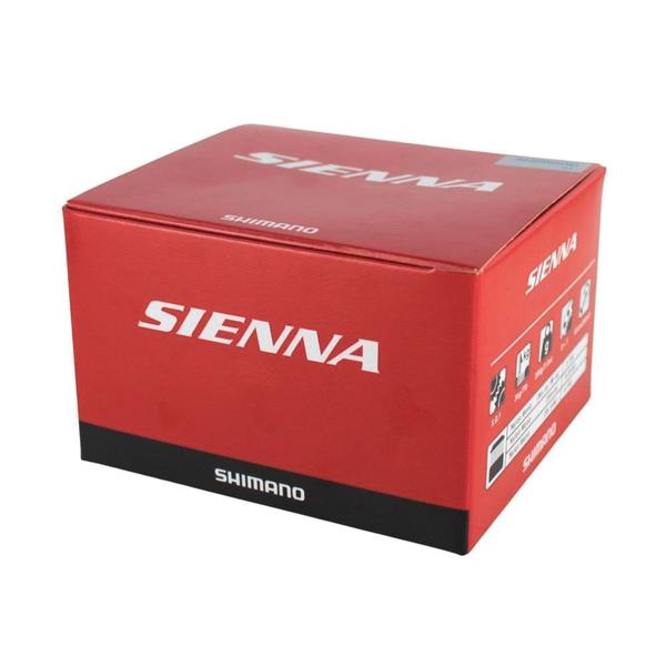 Imagem de Molinete Ambidestro Sienna FG Grafite / Alumínio 3 + 1 Rolamentos Preto e Vermelho - Shimano