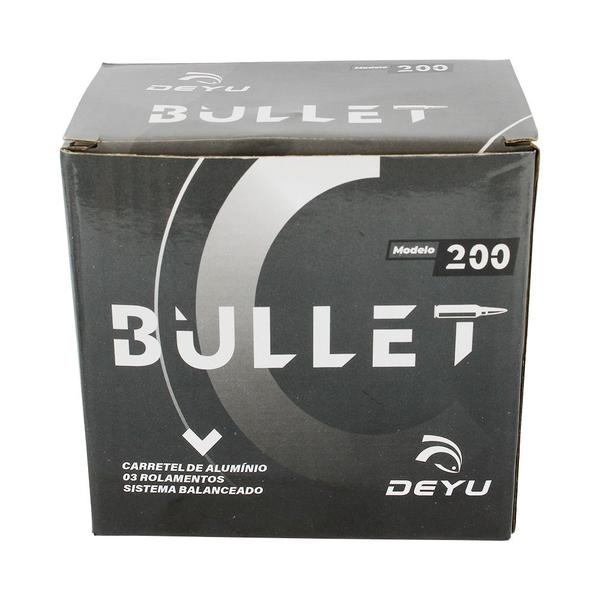 Imagem de Molinete Bullet 200 Carretel aluminio 3 Rolamentos - Deyu