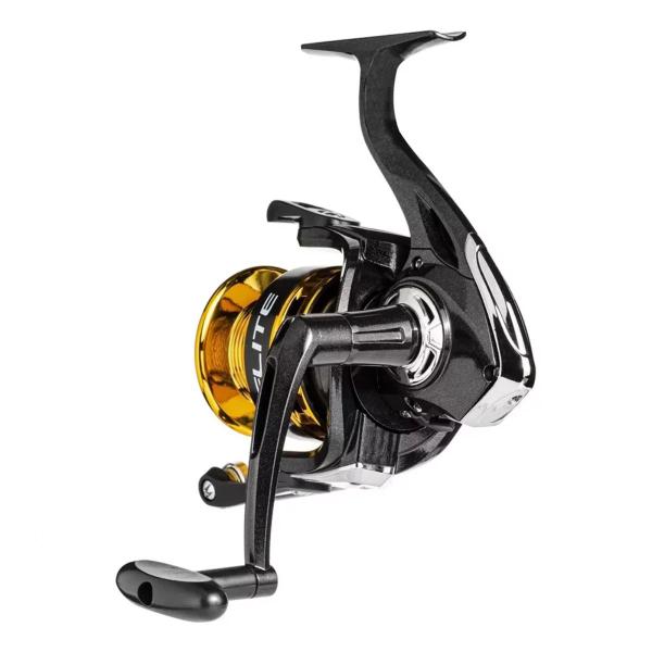 Imagem de Molinete Carretel Para Pesca Pescaria Marine Sports Elite Gold 1000F Velocidade 5.1:1 03 Rolamentos 