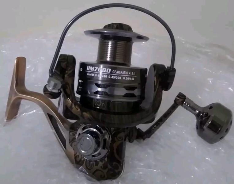 Imagem de Molinete De Pesca 13 Rolamento Hm7000 De Bao