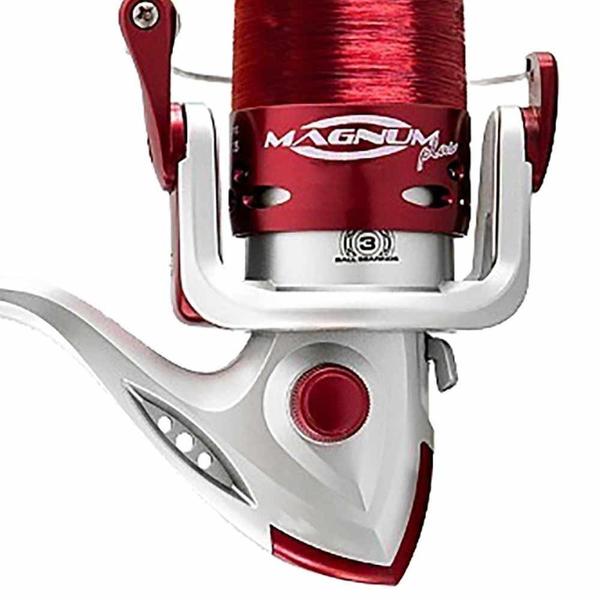 Imagem de Molinete de Pesca 3 Rolamentos Magnum 2000 Com Linha