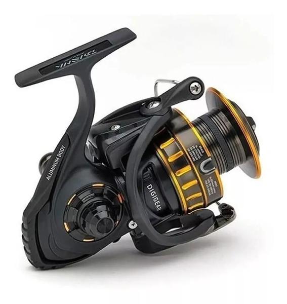 Imagem de Molinete De Pesca Daiwa New Bg 6500 - 7 Rolamentos - Drag: 15Kg - Rec.: 5.3:1