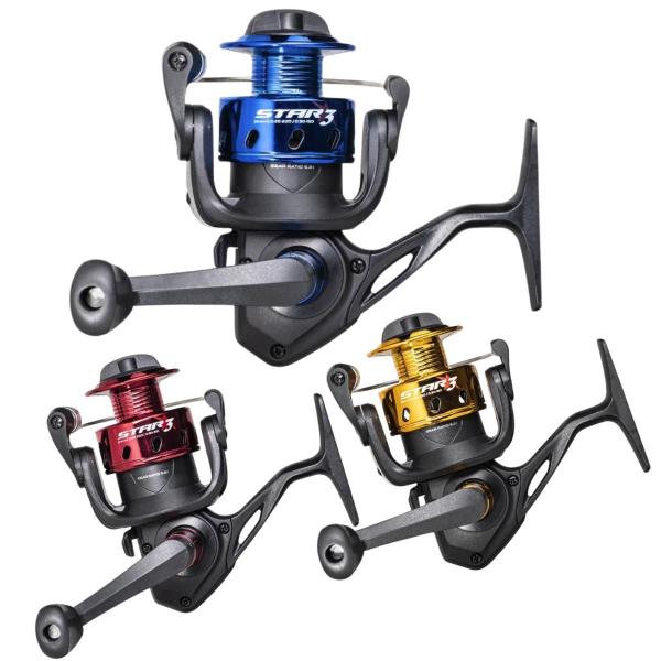 Imagem de Molinete de Pesca Marine Sports Star com Linha 3 Rolamentos Ultra Light