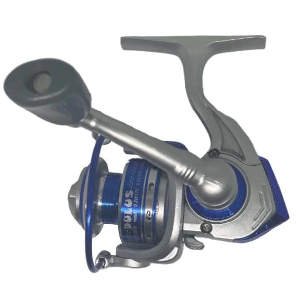 Imagem de Molinete De Pesca Pescaria Lamazon Dulus Micro 4rol 5.2:1 Drag 3 Kg