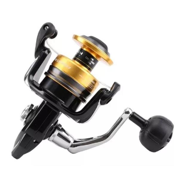 Imagem de Molinete de Pesca Shimano Pescaria em água salgada Socorro SW5000 4.6:1 Drag 10kg 440g