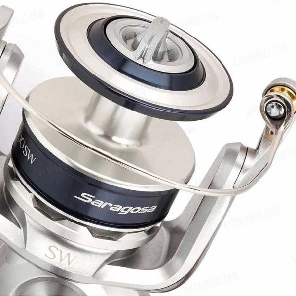 Imagem de Molinete De Pesca Shimano Saragosa SW 10000 6 Rolamentos Drag 33lb-15Kg Velocidade 4.9:1