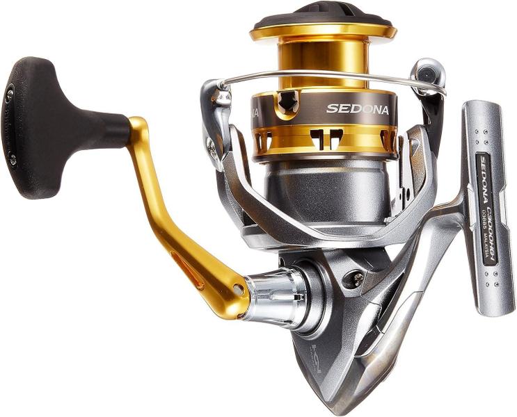 Imagem de Molinete de pesca shimano sedona c3000 hg - 4 rolamentos - drag:9kg - rec.:6.2:1