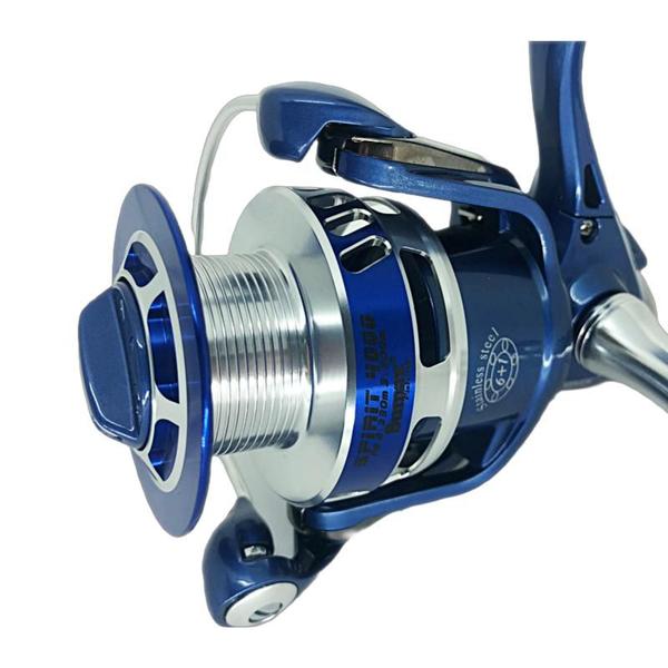 Imagem de Molinete de pesca sumax spirit sp- 4000 - 7 rolamentos - drag:5kg c/ carretel extra