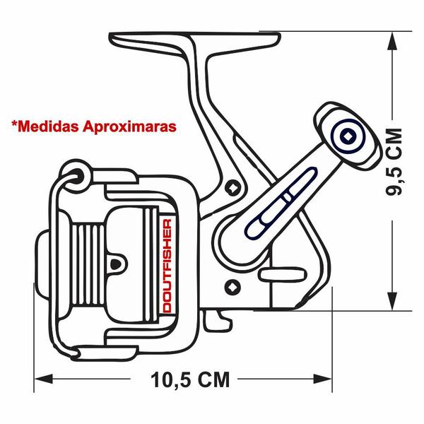 Imagem de Molinete Marine Sports Sol 100