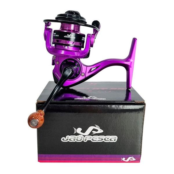 Imagem de Molinete Micro JP LANCELOT 500 7 Rolamentos Roxo