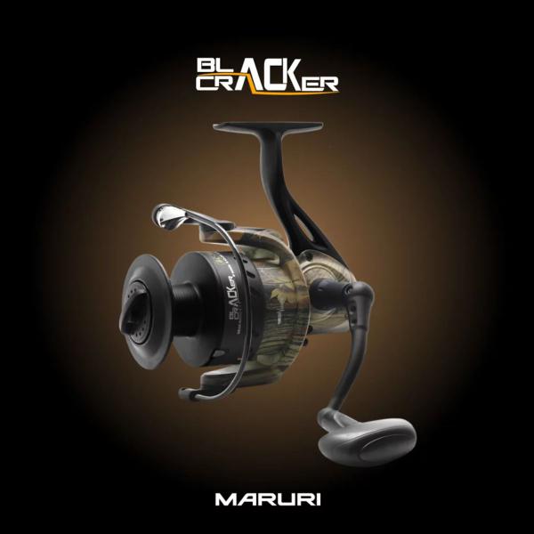 Imagem de Molinete Para Pesca Maruri Fishing Black Craker Bc4000 Recolhimento 5.1:1 Drag 5Kg 4+1 Rolamentos