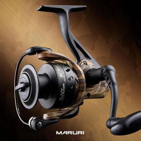 Imagem de Molinete Para Pesca Maruri Fishing Black Craker Bc4000 Recolhimento 5.1:1 Drag 5Kg 4+1 Rolamentos