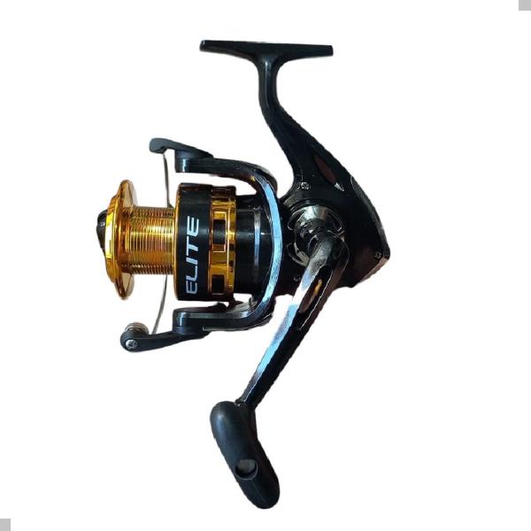 Imagem de Molinete pequeno Elite 500 Marine p/ pesca leve 3 rolamentos