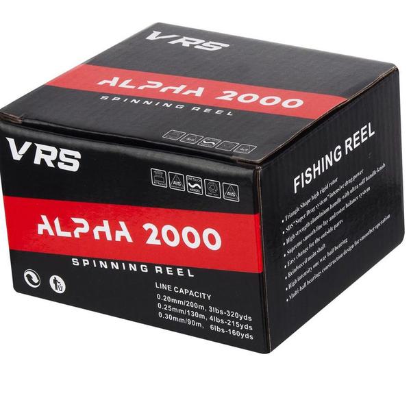 Imagem de Molinete Pesca Alpha 2000 VRS 13 rolamentos alta capacidade