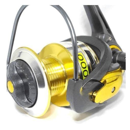 Imagem de Molinete Pesca Dx3000 Maruri 3 Rolamentos Arremesso Longo