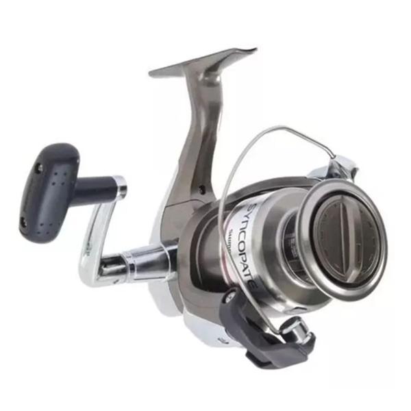 Imagem de Molinete Shimano Syncopate 4000FG Pesca de Robalo Tilápia Traíra Tucunaré 5.2:1 5,8kg 365g