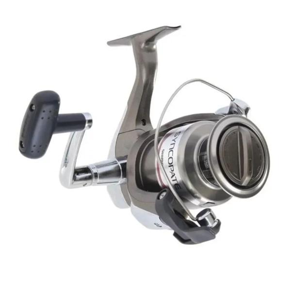 Imagem de Molinete Shimano Syncopate 4000FG Pesca de Robalo Tilápia Traíra Tucunaré 5.2:1 5,8kg 365g