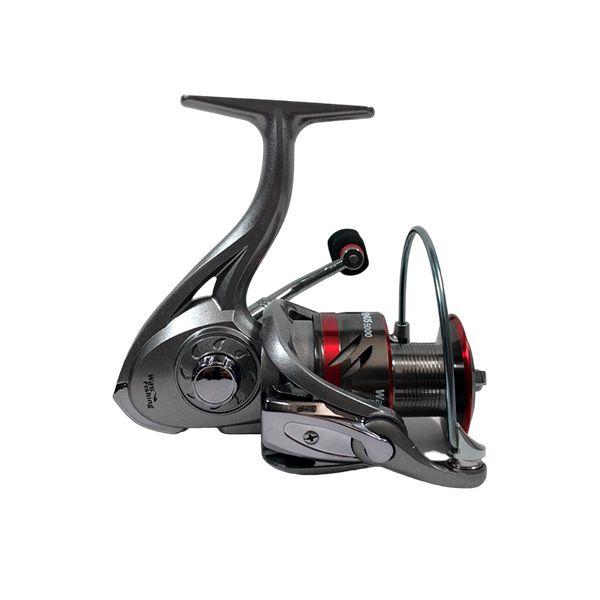 Imagem de Molinete Way Fishing Venus 5000 Recolhimento 4.7:1 Drag 7kg 05 Rol. Prata