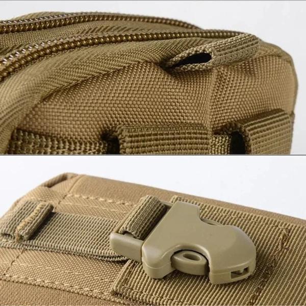 Imagem de Molle Multipurpose Cintura Bag, coldre tático, cinto Pack, carteira, bolsa, caixa do telefone