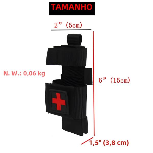 Imagem de Molle Tático Saco Kit De Primeiros Socorros Com Torniquete Cisalhamento Médico Gato Engrenagem