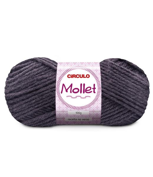 Imagem de MOLLET 100gr - COR 6021 - Tempestade (Fibra Negra)