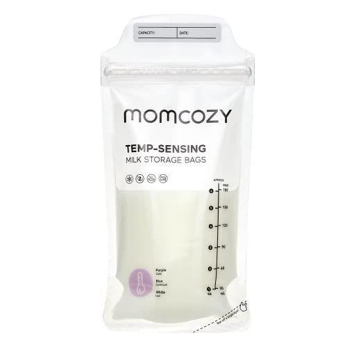 Imagem de Momcozy Saco para Armazenamento de Leite Materno com Medidor de Temperatura - 120 Unidades