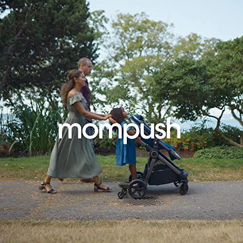 Imagem de Mompush Ultimate2 Rider Board, Smooth Wheel Ride-On Stroller Board, superfície antiderrapante, suporta até 50 libras