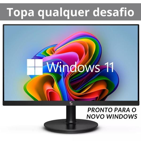 Imagem de Monitor 17" LED, HD, HDMI, VGA, VESA, Ajuste de inclinação, Ideal para PDV - 3green M170SH