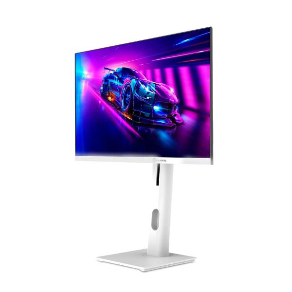 Imagem de Monitor 24 Giratório Pivô LED Full HD 120Hz HDMI VGA Branco Goldentec