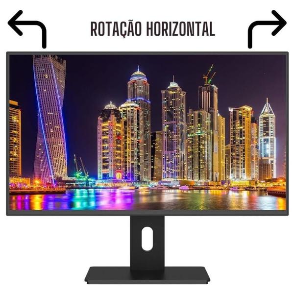 Imagem de Monitor 24LED Ergonômico Ajuste de altura Rotação 90 3green