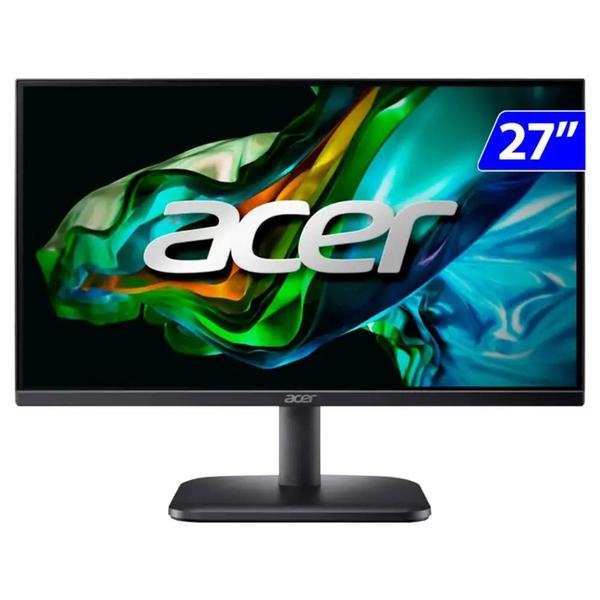 Imagem de Monitor ACER 27" EK271 EBI FHD 100HZ 1 MS IPS SRGB 99% - UM.HE1AA.E03