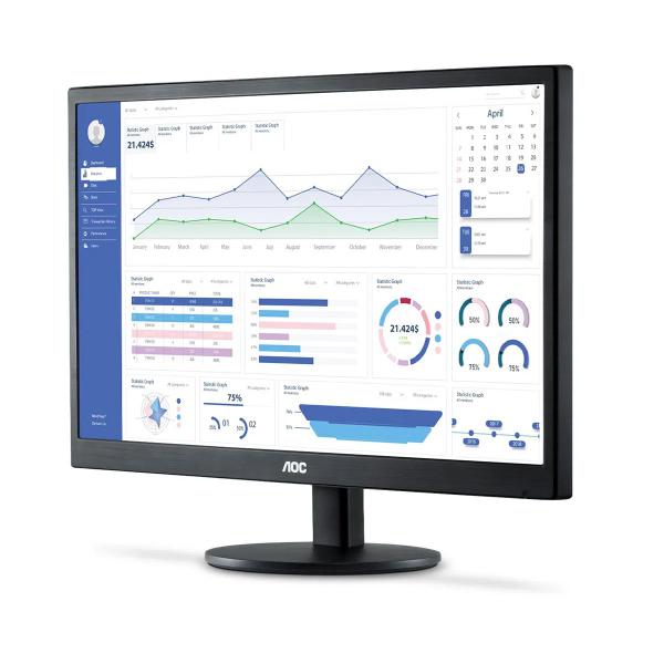 Imagem de Monitor AOC 18,5'' E970SWHNL 5ms LED HD VGA HDMI Widescreen