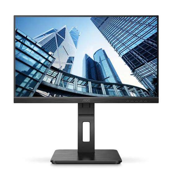 Imagem de Monitor AOC 21,5 LED 22P2ES/HDMI/DISPLAY Port/vesa/pivot/aj Altura