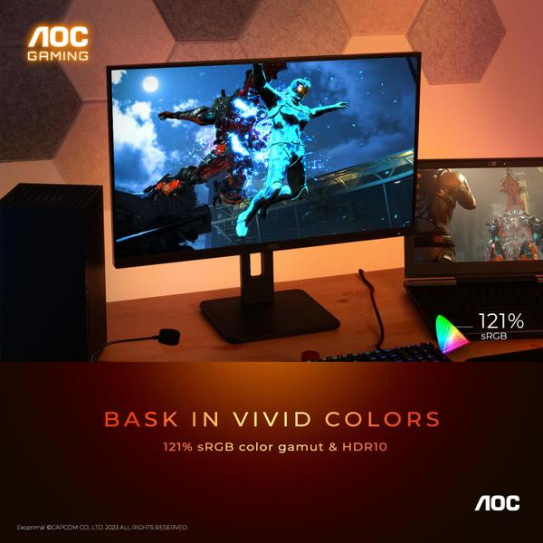 Imagem de Monitor AOC 27G15 27" Full HD 1920 x 1080 180 Hz 1 ms