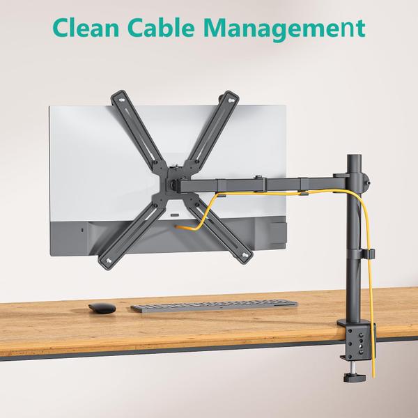 Imagem de Monitor Arm Desk Mount WALI M001U para telas de 27”