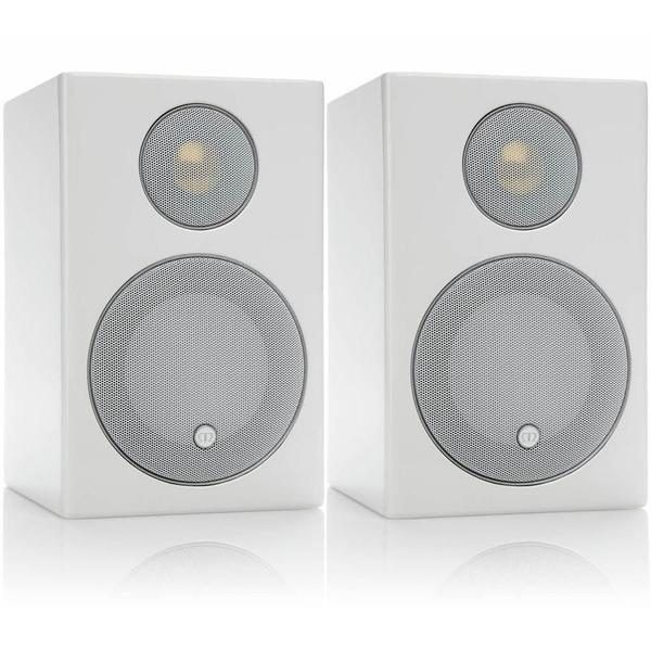 Imagem de Monitor Audio Radius 90 - Par de caixas acústicas Bookshelf 2-vias 4" 100w 8 ohms Branco Laqueado