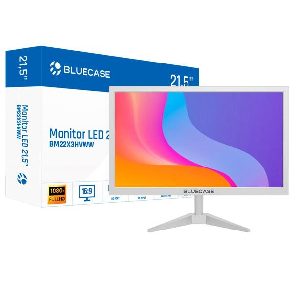 Imagem de Monitor Branco 21,5'' Própio Escritótio Consultório Hdmi Vga