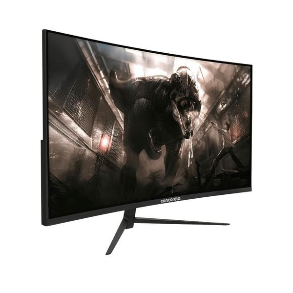 Imagem de Monitor Concórdia Gamer Curvo 27" CZ270F 200hz Led Full HD 1ms HDMI, DP, DVI sRGB 99% Freesync Premium