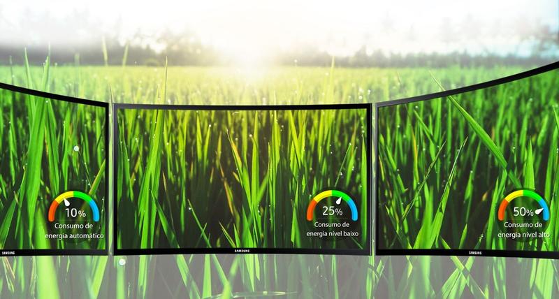 Imagem de Monitor Curvo Samsung 27" FHD, HDMI, VGA, Freesync, CF390