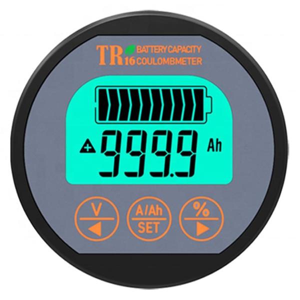 Imagem de Monitor de bateria AiLi Voltímetro Amperímetro 8-80V 0-100A Auto Car