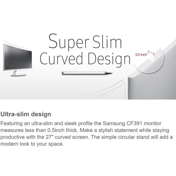 Imagem de Monitor de computador SAMSUNG 27 Curved FHD 60Hz AMD FreeSync