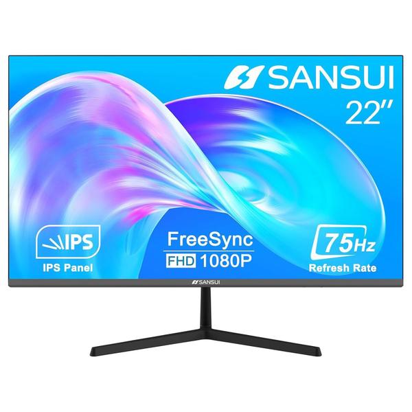 Imagem de Monitor de computador SANSUI ES-22X3 22" IPS FHD 1080P 75Hz