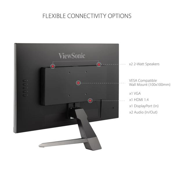 Imagem de Monitor de jogos ViewSonic VX2467-MHD 24" 1080p 100Hz 1ms