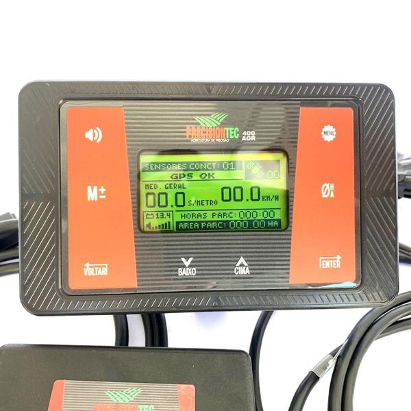 Imagem de Monitor de Plantio Precision Tec 16 Linhas Agr 400 + Módulo GPS