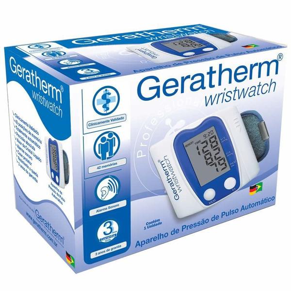 Imagem de Monitor de Pressão de Pulso Geratherm Wristwatch