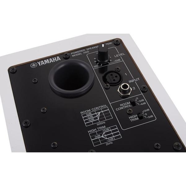 Monitor de Referência Bi-Amplificado 70W HS 5 Branco Yamaha Imagem de Monitor de Referência Bi-Amplificado 70W HS 5 Branco Yamaha